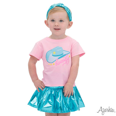 Rodeo Glitter Howdy Hat Pink Boxy