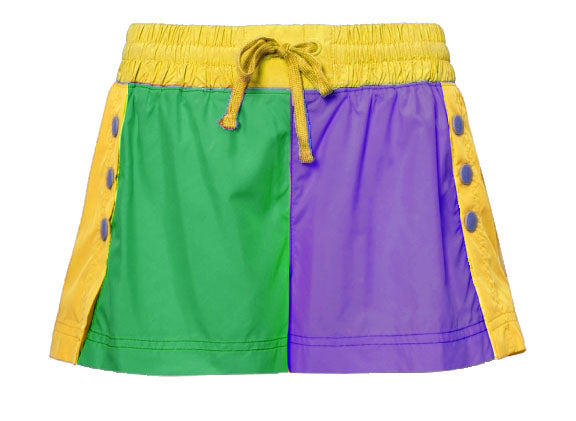 Mardi Gras Color Block Short MG26
