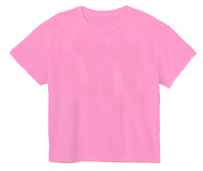 Boxy T’ in Hot Pink
