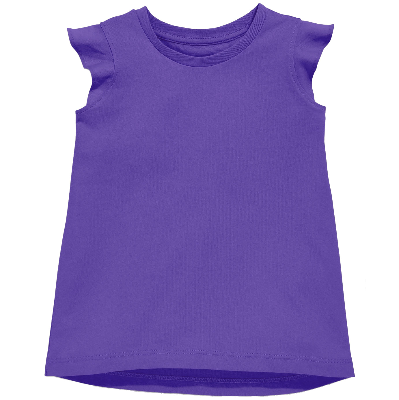 Ruffle Shirt in Purple