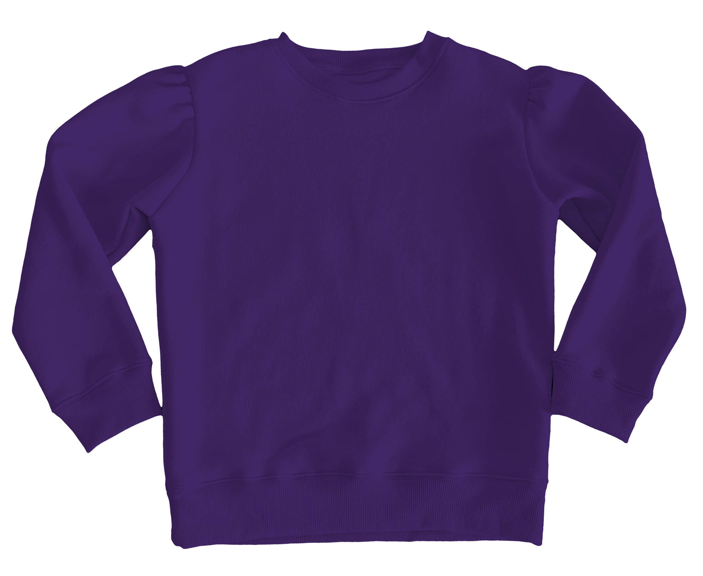 Holly Sweatshirt in Purple French Terry