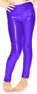 Shimmer Legging in Purple