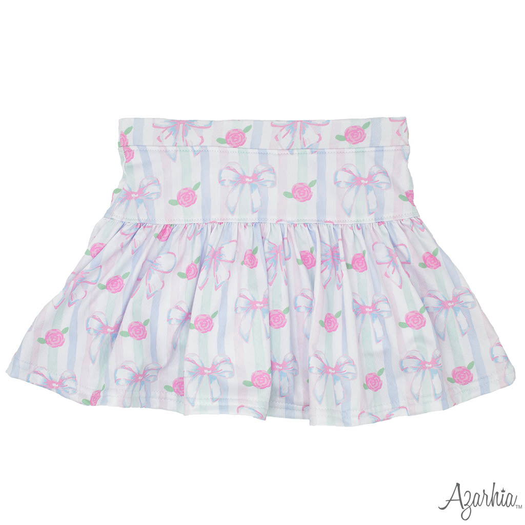 Big Bows Screen Print on Light Pink Boxy T