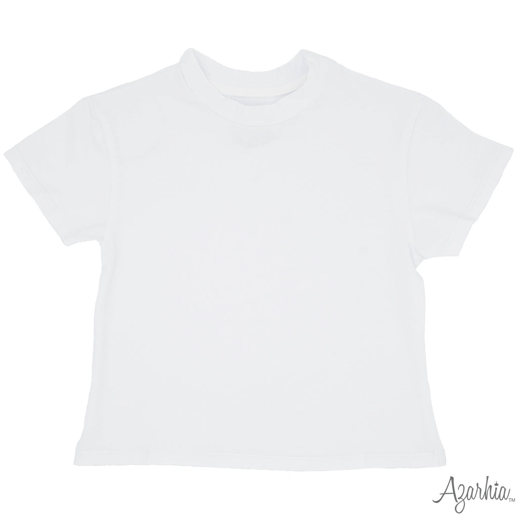 Boxy T in Solid White