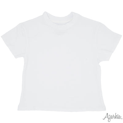 Boxy T in Solid White