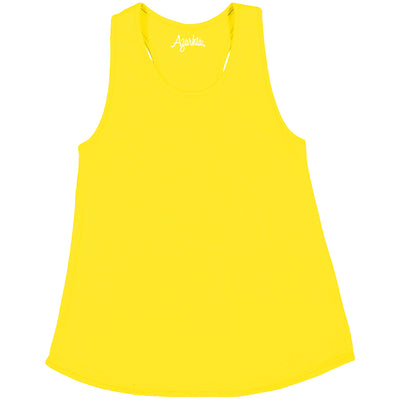 Tank Top with Racer Back in Yellow