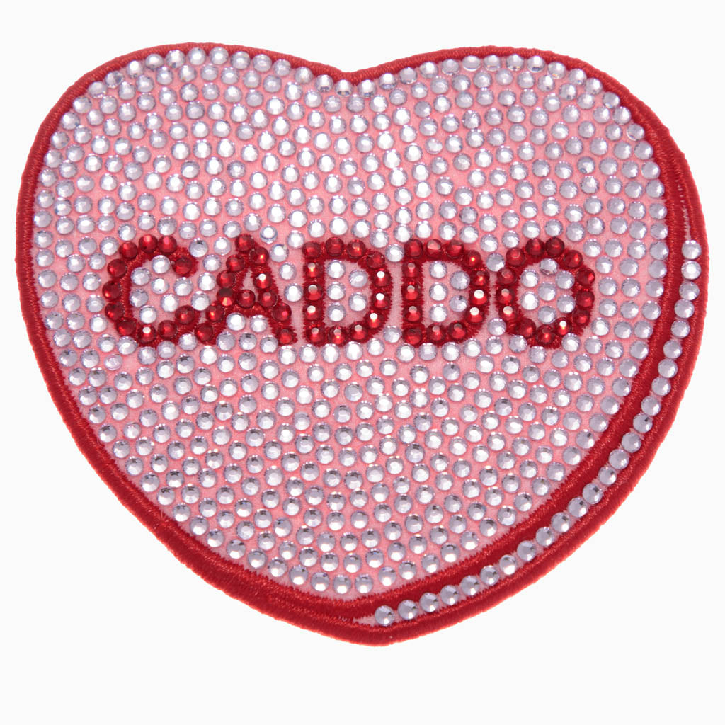 Caddo Rhinestone Heart Iron on CAMP