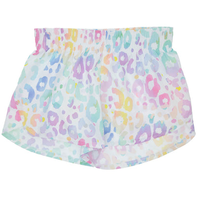Steph Shorts in Pastel Leopard