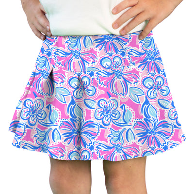 Steph Shorts Print in Prairie Star in Pink SALE