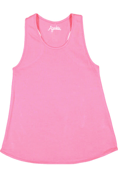 Tank Top with Racer Back in Pink