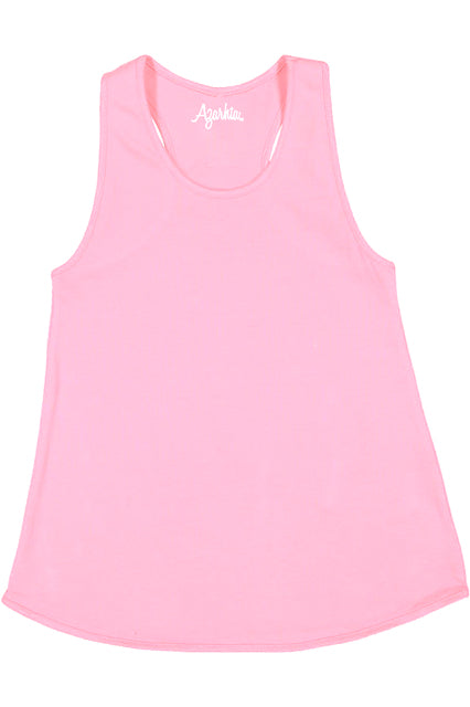 Tank Top with Racer Back in Light Pink