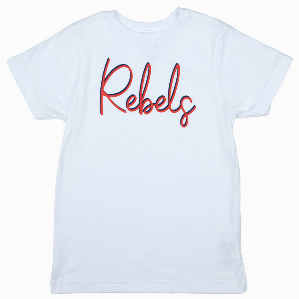 Rebels T-shirt for girls on White