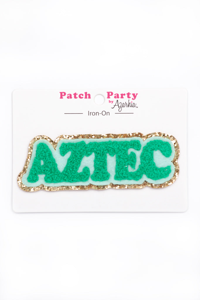 Aztec Chenille Patch (Iron On)