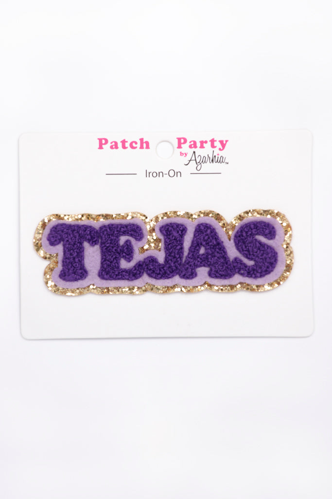 Tejas Chenille Patch (Iron On)