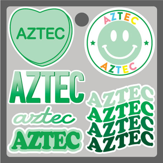 Aztec Sticker