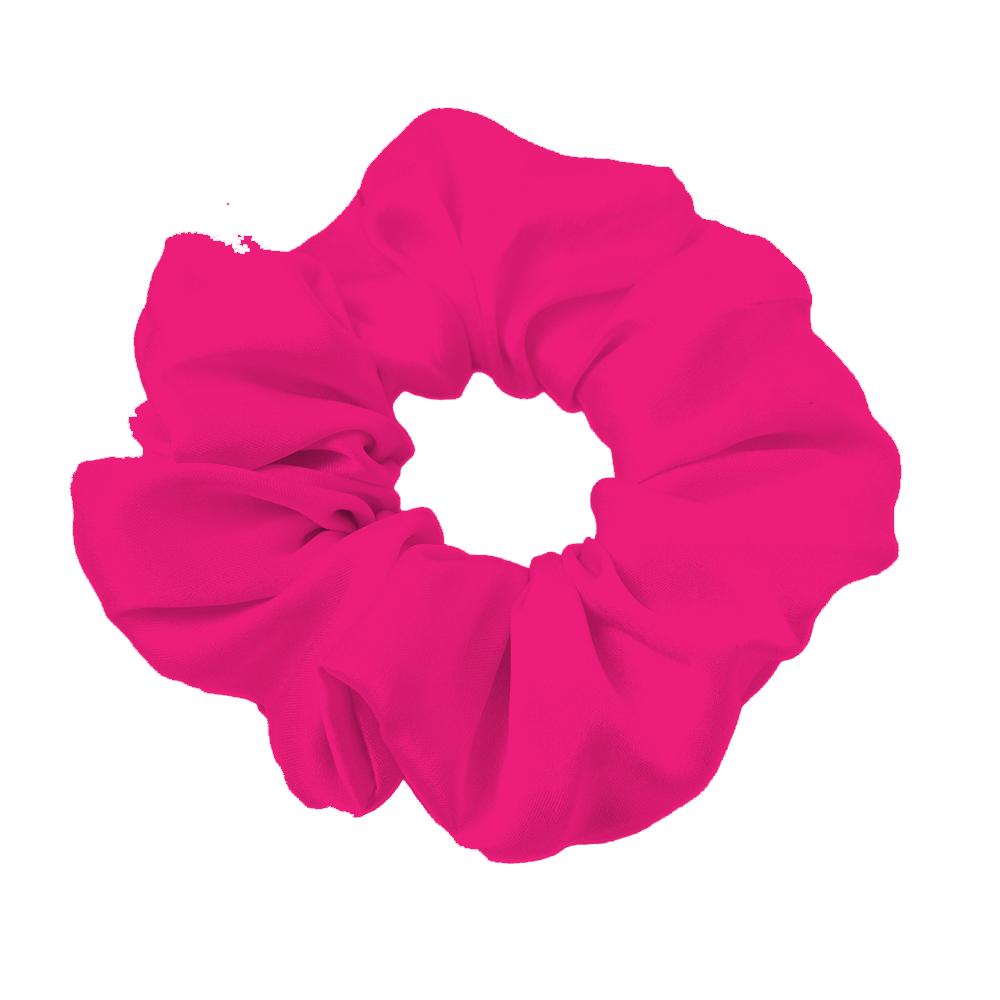 Scrunchie in Solid Hot Pink