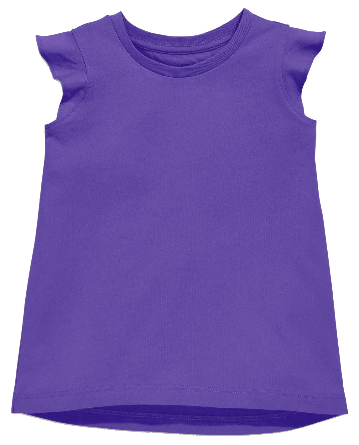 Ruffle Shirt in Purple