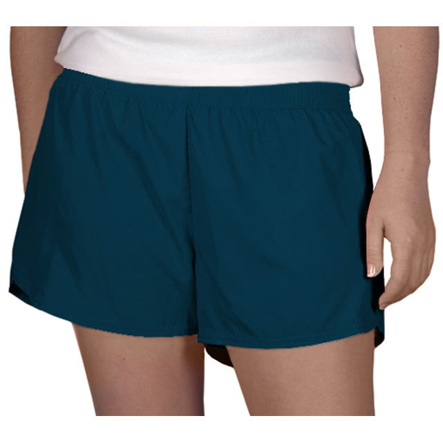 Steph Shorts in Solid Navy Blue