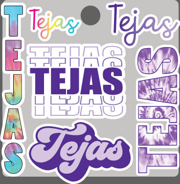 Tejas Camp Stickers