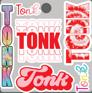 Tonk Camp Stickers
